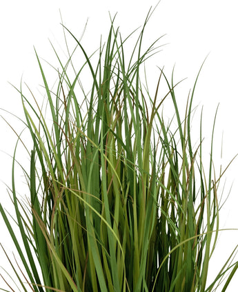 Kunstrasenbüschel aus langem, schlankem Grün Kunstrasen Dogtail-Zwiebelgras Kleie 80 cm, feuerhemmend.