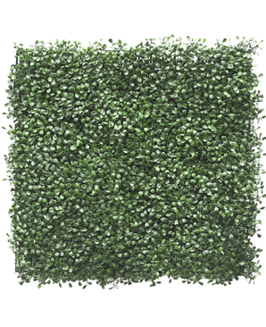 Die künstliche Buchsbaumhecke 50 x 50 cm UV verfügt über dicht gepackte künstliche grüne Blätter, die eine üppige Hecke oder einen vertikalen Gartenlook schaffen und jeden Raum verschönern.