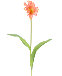 Künstliche Blume Französisch Sittich Tulpe 76 cm Koralle