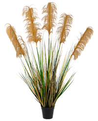Künstliches Pampasgras 120 cm feuerhemmend